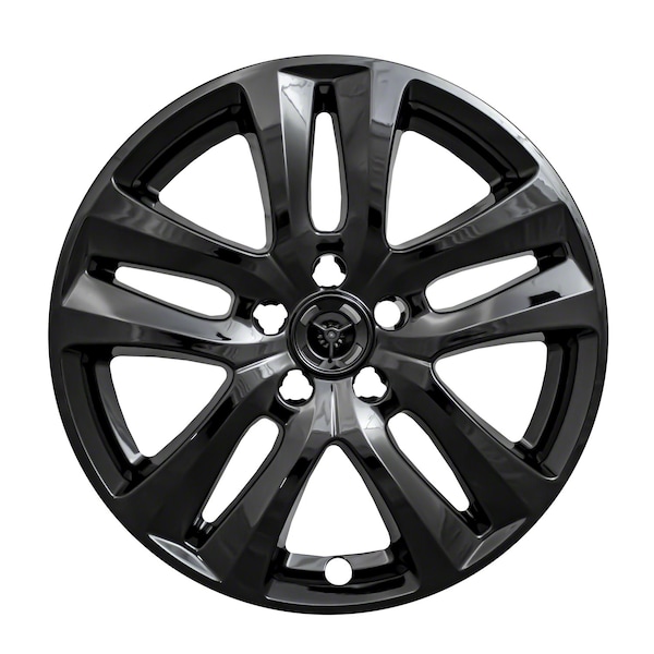 Coast2Coast 18", Five V-Style Spoke, Painted Black, ABS Plastic, Set Of 4 IWCIMP441BLK - main